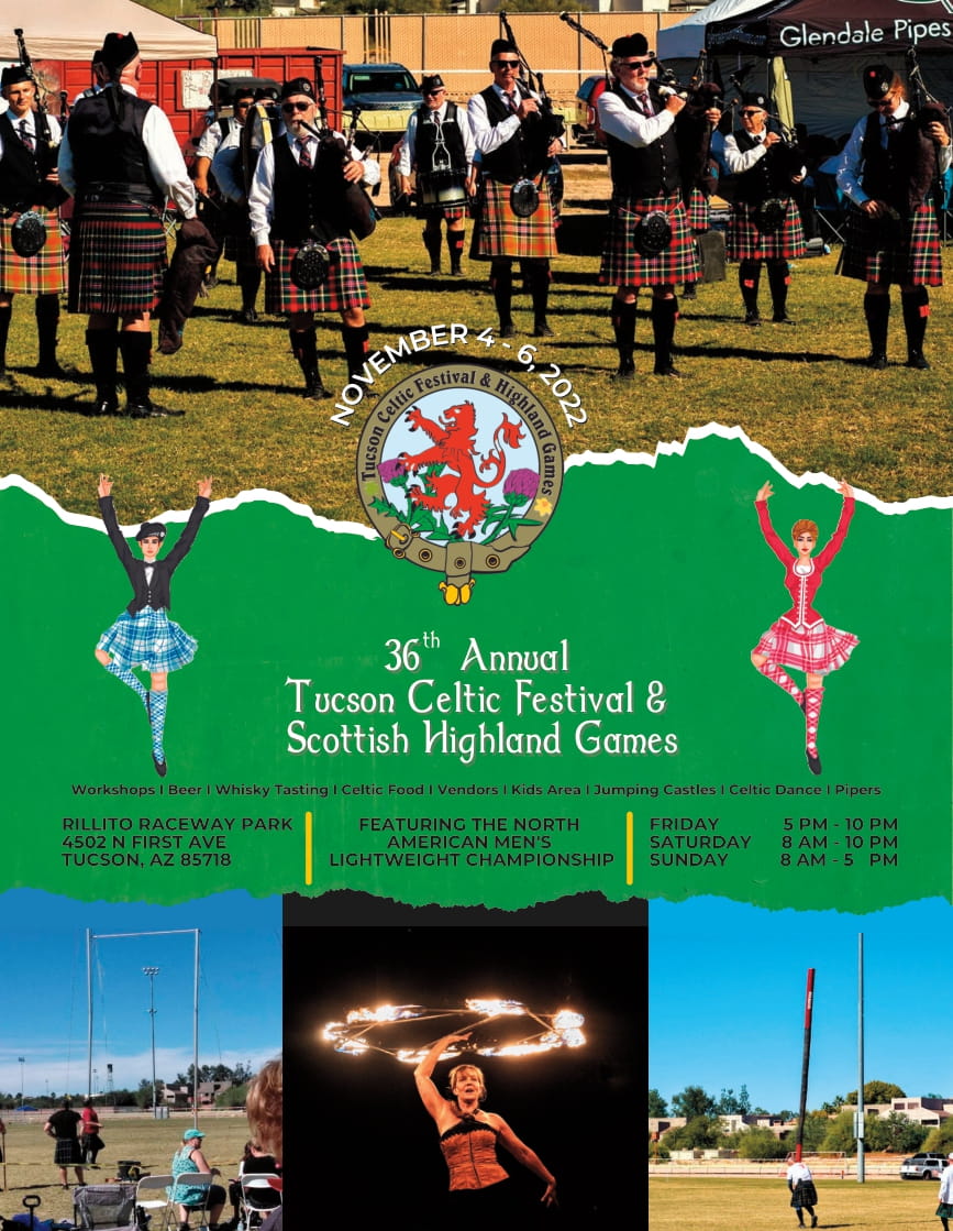 Festival Info and Tickets Tucson Celtic Festival and Scottish